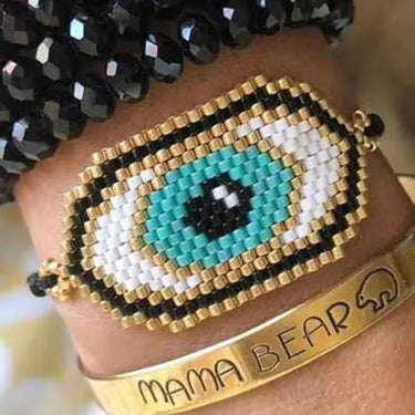 Evil Eye Miyuki Seed Beads Bracelet-Your Soul Place